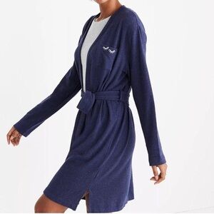 Madewell Blue Robe Intimates & Sleepwear